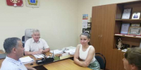 Глава района провел рабочую встречу. - Романовский район